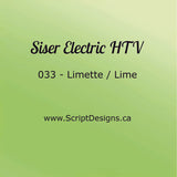 EL 033 Lime - Siser EasyWeed Electric HTV