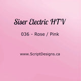 EL 036 Pink - Siser EasyWeed Electric HTV