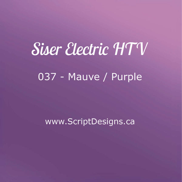 EL 037 Purple - Siser EasyWeed Electric HTV