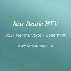 EL 053 Spearmint - Siser EasyWeed Electric HTV
