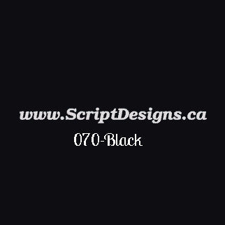 The Bold and Dark Family - Oracal 651 Vinyl - ScriptDesigns - 11