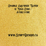 12 Gold Star - Siser Sparkle HTV