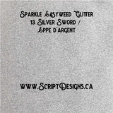 13 Silver Sword - Siser Sparkle HTV