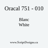 751 Oracal Marine grade - Sheets from 12'' to 36'' (1 yard)