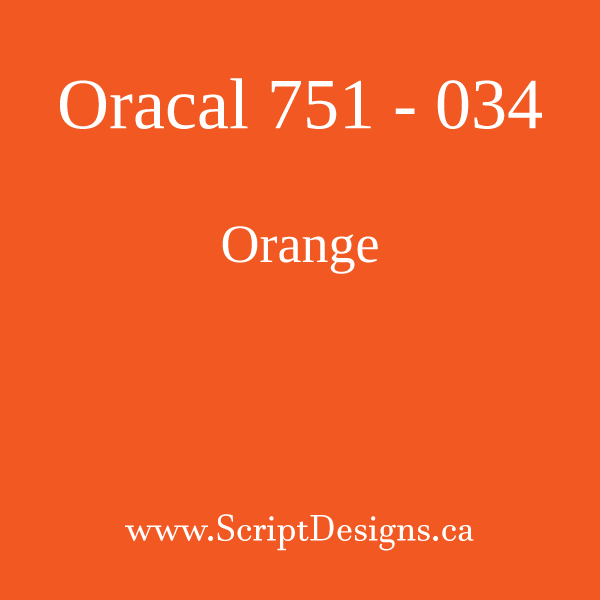 751 Oracal Marine grade - Rolls from 5 to 50 yards