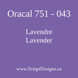 751 Oracal Marine grade - Rolls from 5 to 50 yards