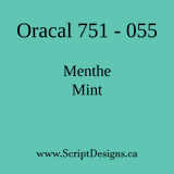 751 Oracal Marine grade - Sheets from 12'' to 36'' (1 yard)