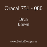 751 Oracal Marine grade - Rolls from 5 to 50 yards