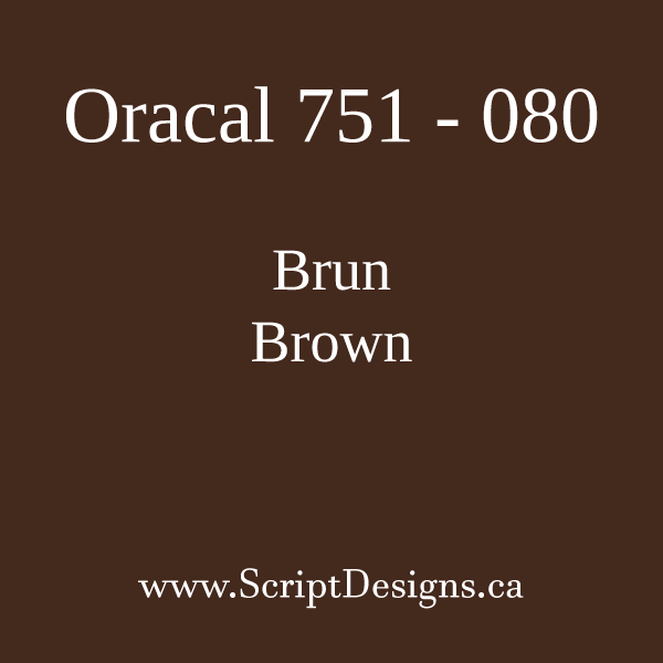 751 Oracal Marine grade - Rolls from 5 to 50 yards