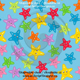 Mermaids - Patterned HTV (12 Different designs available)