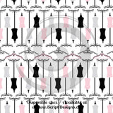 Ballerina - Patterned HTV (16 Different designs available)