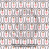 Ballerina - Patterned HTV (16 Different designs available)