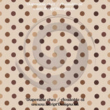 Coffee (Natural shades) - Patterned HTV (16 Different designs available)