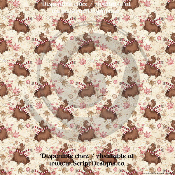 Alpaga - Patterned HTV (13 different designs available)