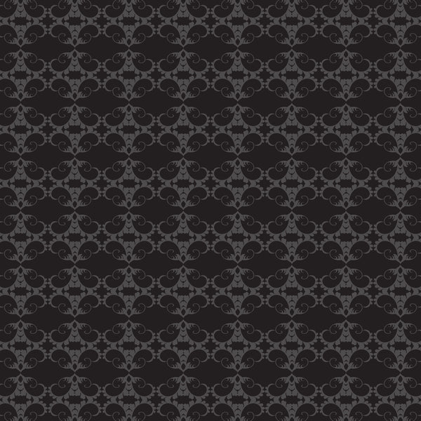 Black and White Elegance - Patterned HTV (12 Designs) - ScriptDesigns - 12
