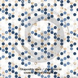 Blue Winter - Patterned HTV (10 different designs available)