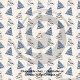 Blue Winter - Patterned HTV (10 different designs available)