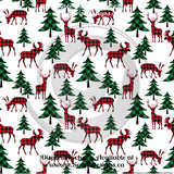 Buffalo Plaid Cutouts - Patterned HTV (10 Different designs available)