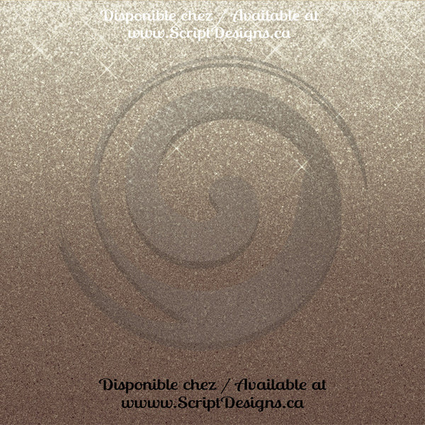 Champagne Gold - Patterned Adhesive Vinyl  (14 Different designs available)