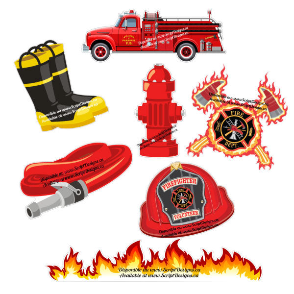 Firefighter Boots ScriptDesigns Inc