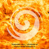 Fire - Patterned HTV (10 different designs available)