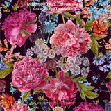 Fonds floraux - HTV à motifs (10 modèles différents disponibles)