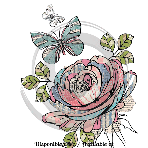 Fun Flowers - Ready to Press HTV Decals Decals Collection (6 designs)