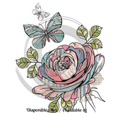 Fun Flowers - Adhesive Vinyl Decals Collection (6 designs)