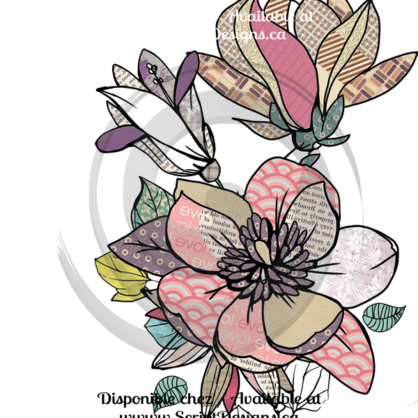 Fun Flowers - Ready to Press HTV Decals Decals Collection (6 designs)