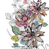 Fun Flowers - Adhesive Vinyl Decals Collection (6 designs)