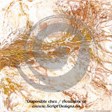 Golden Marble - Patterned HTV (8 Different designs available)