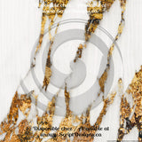 Golden Marble - Patterned HTV (8 Different designs available)