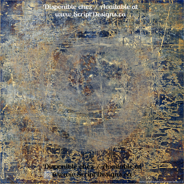 Grunge Series 2 - Patterned HTV (14 designs available)