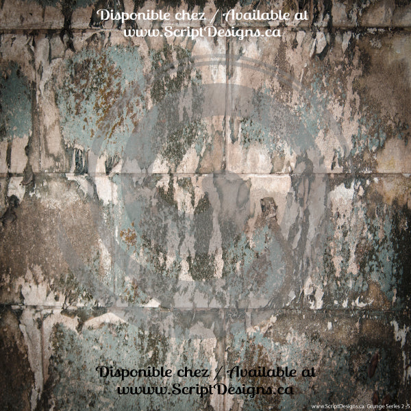 Grunge Series 2 - Patterned HTV (14 designs available)