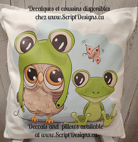 Sweet Critters / Mignons Minois - Froggy and Owly