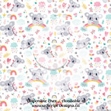 Koala - Patterned HTV (6 Different designs available)