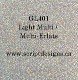 GL-401 Multi Light - Siser Glitter HTV
