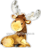 Forest Friends - Moose HTV Decal