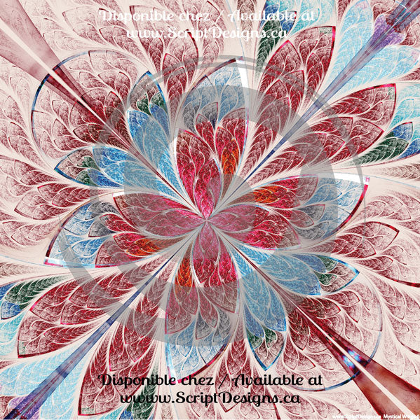 Mystical Wings - Patterned HTV (11 Different designs available)