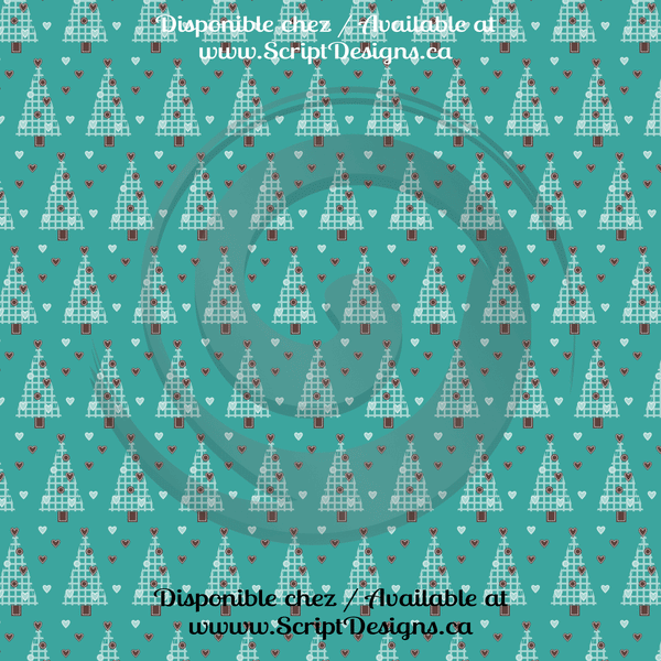 Naive Christmas - Patterned HTV (12 Designs) - ScriptDesigns - 2