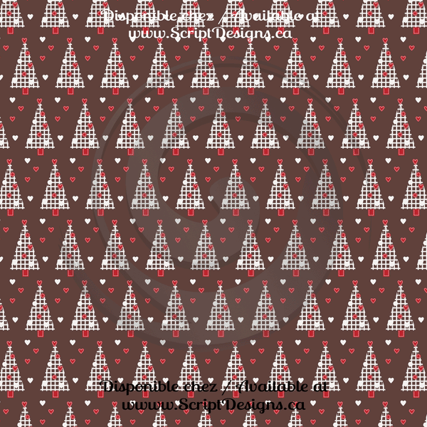 Naive Christmas - Patterned HTV (12 Designs) - ScriptDesigns - 12