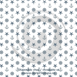 Nautical Blue - Patterned HTV (12 Designs) - ScriptDesigns - 1