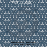 Nautical Blue - Patterned HTV (12 Designs) - ScriptDesigns - 2