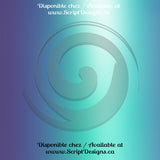 Aurora Borealis - Patterned Adhesive Vinyl (18 Different designs available)