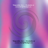 Aurora Borealis - Patterned Adhesive Vinyl (18 Different designs available)