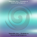 Aurora Borealis - Patterned Adhesive Vinyl (18 Different designs available)