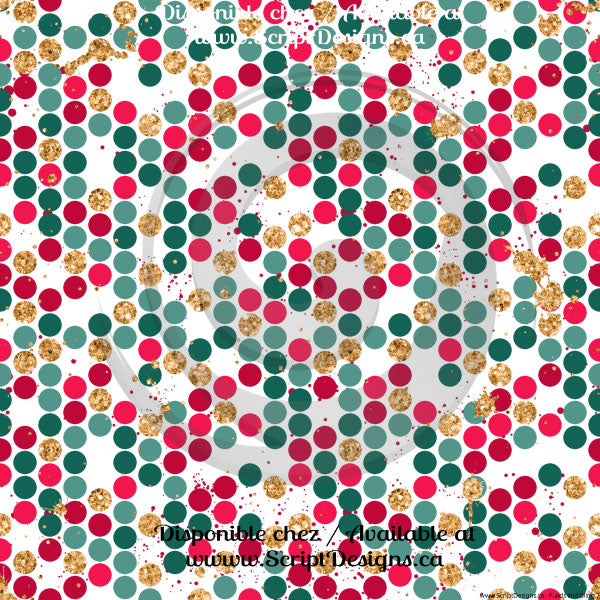 Plaids and Bling - Patterned HTV (8 different designs available)