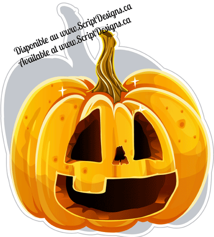 Pumpkin HTV Decal