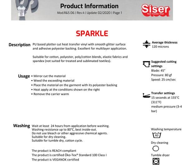 13 Silver Sword - Siser Sparkle HTV