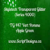 Styletech Transparent Adhesive Glitter (Sheets and rolls)